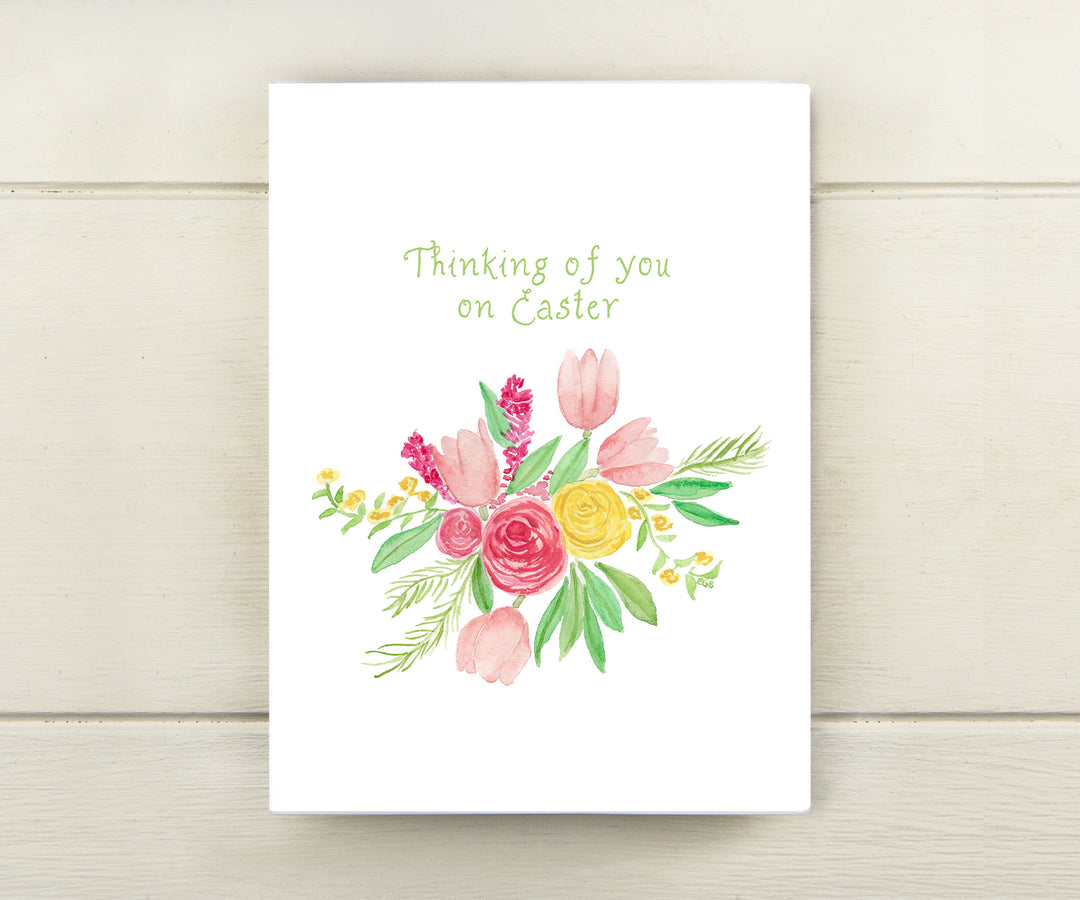 Easter Flowers Card