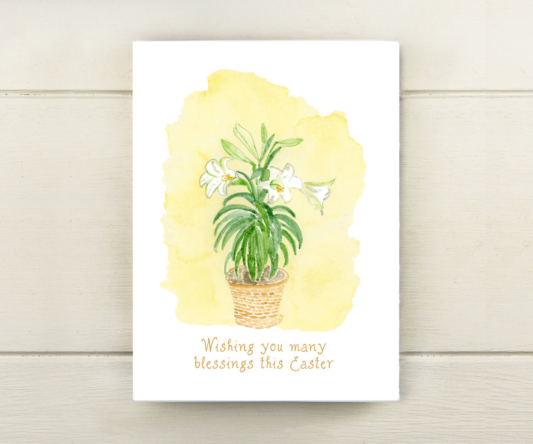 Lily Easter Card