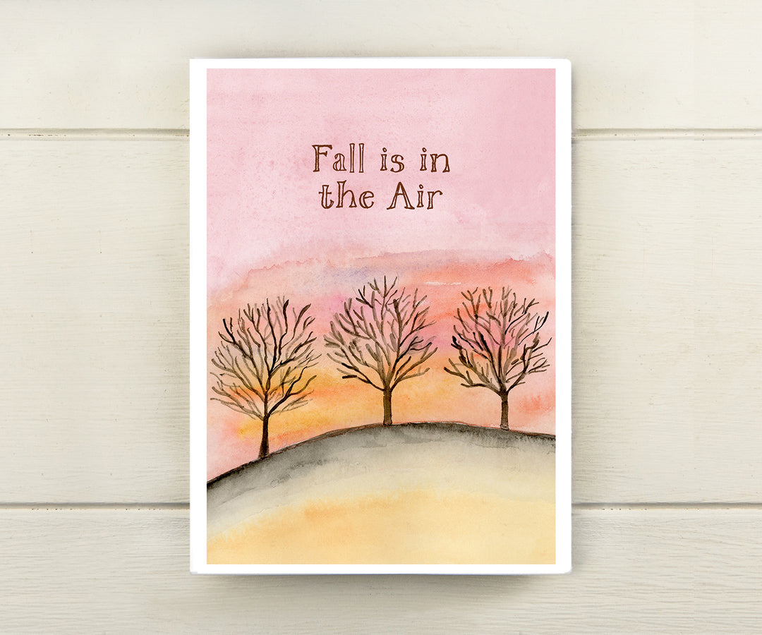 Fall Sky Card