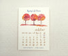 Foliage Trees Save the Date