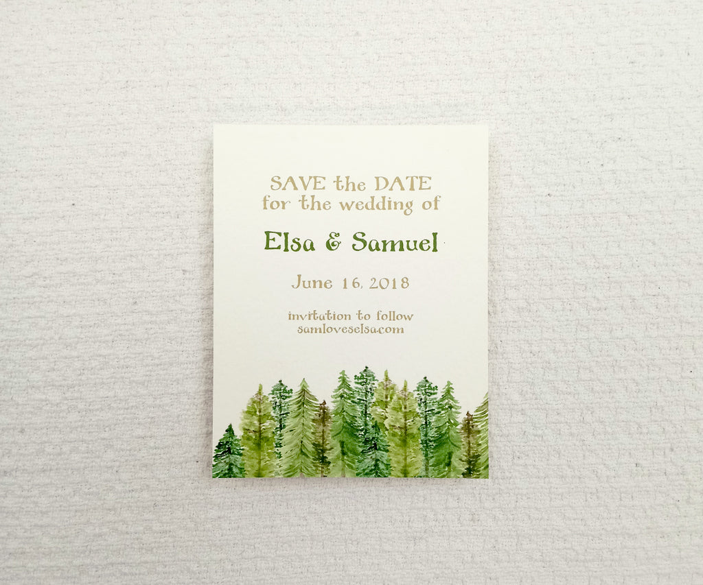 Forest Pines Save the Date