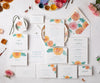 Garden Roses Wedding invitation suite