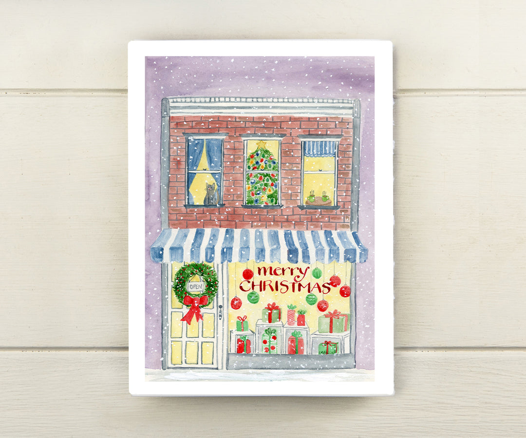 Gift Shop Holiday Card