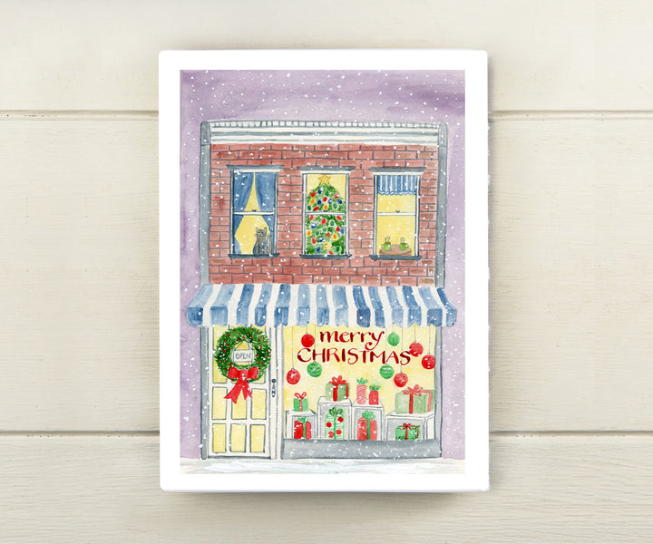 Gift Shop Holiday Card