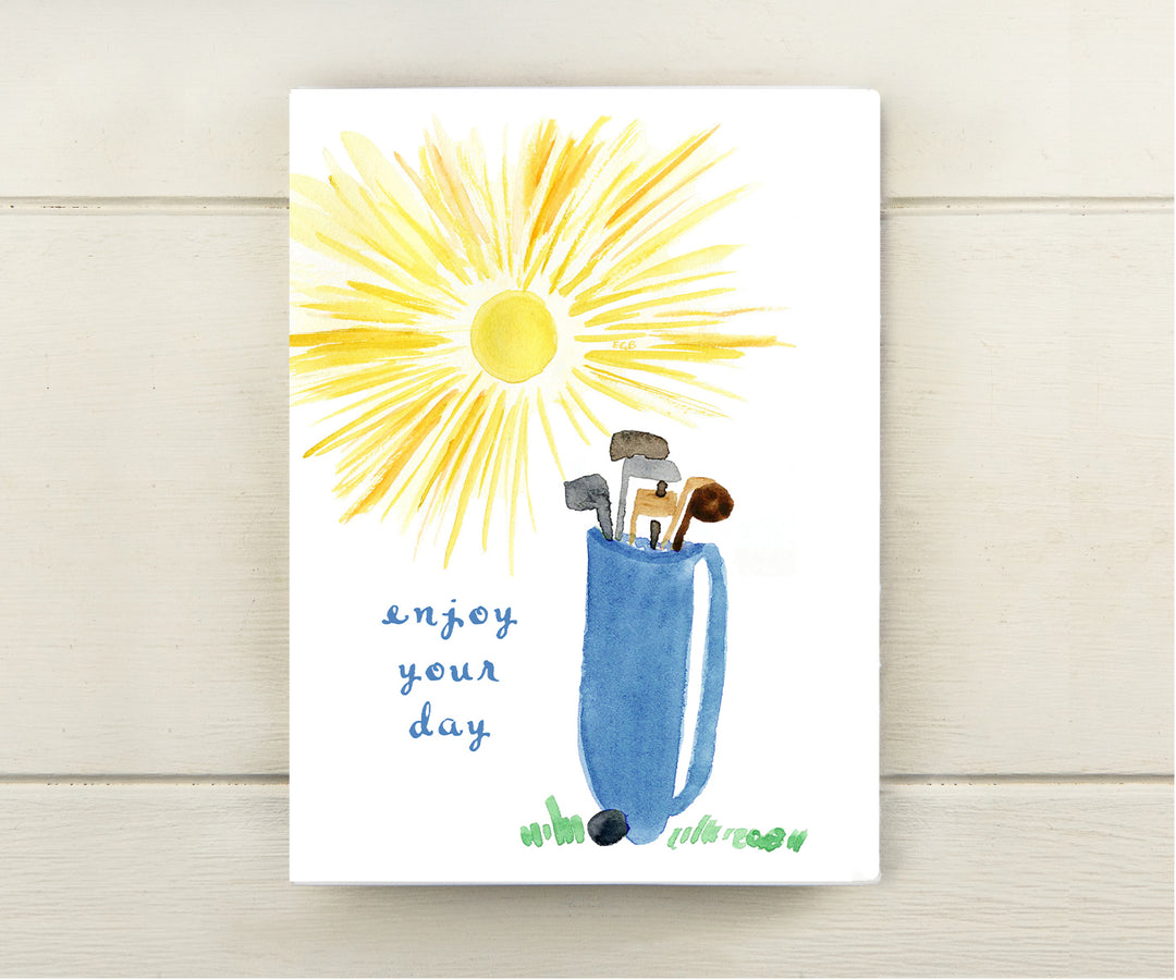 Golf Mother's Day Card