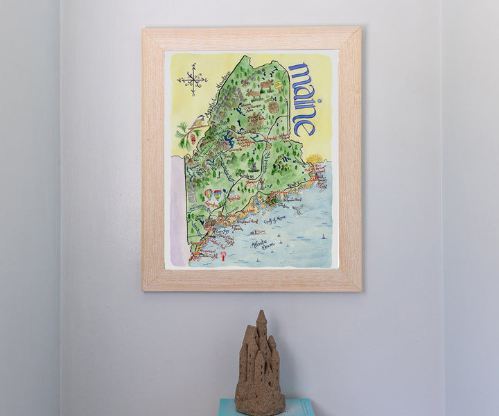 Map of Maine