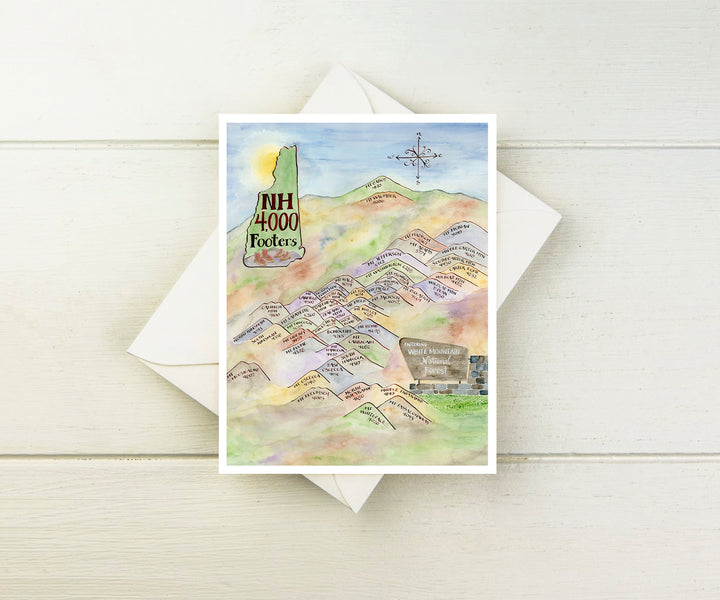 4,000 Footers NH Note Cards