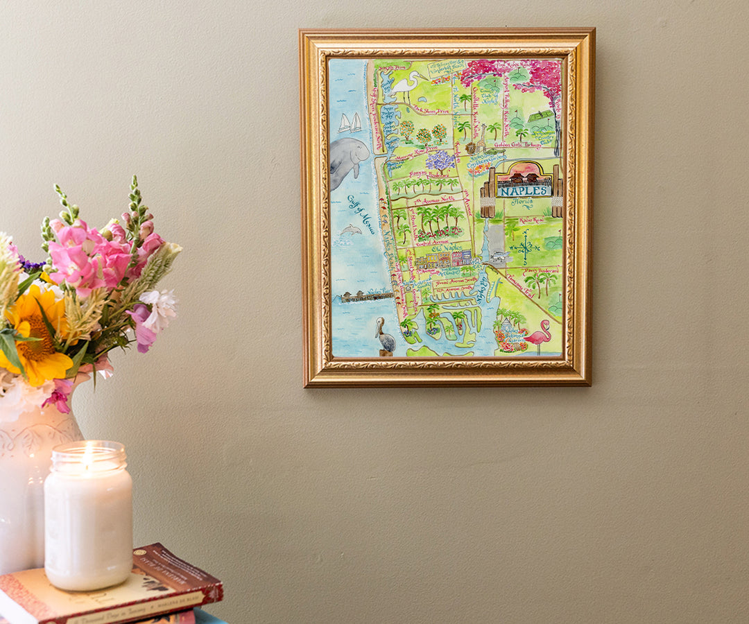 Map of Naples, Florida