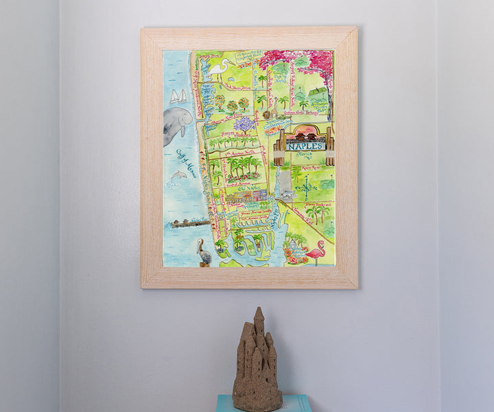 Map of Naples, Florida