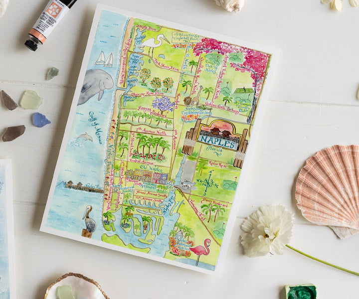 Map of Naples, Florida