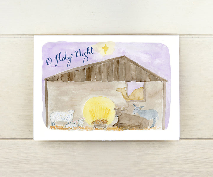 O Holy Night Holiday Card