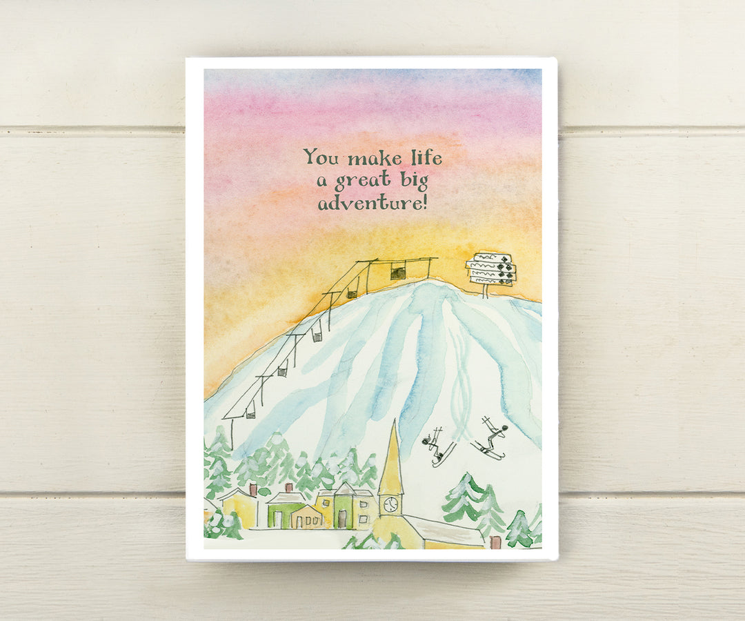 Ski Adventure Card