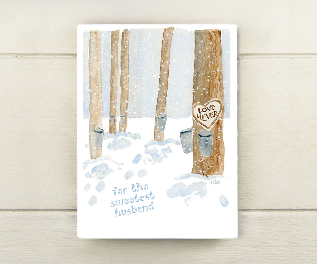 Sweetest Husband Valentine Card