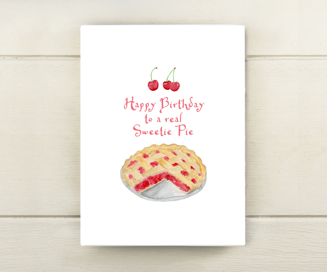 Sweetie Pie Birthday Card