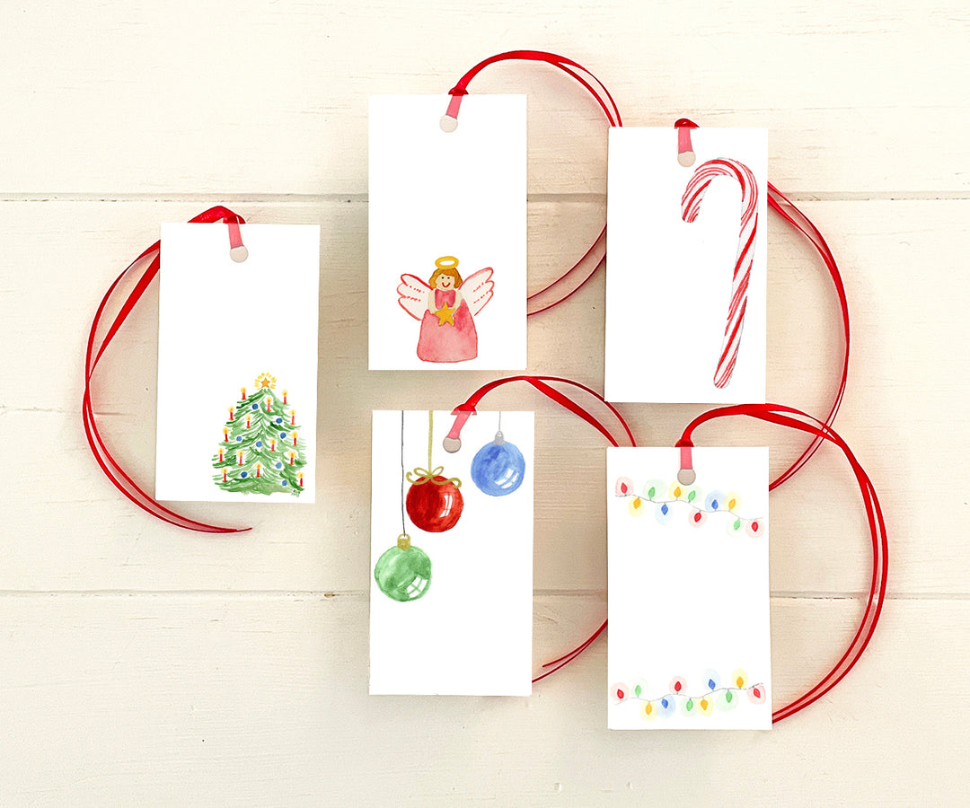 Trim the Christmas Tree Gift Tags