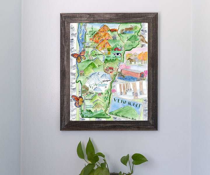Map of Vermont