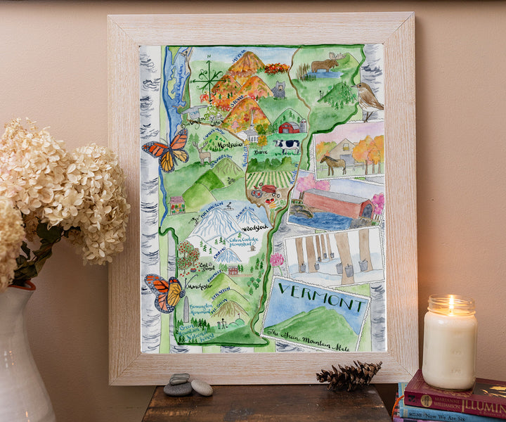 Map of Vermont