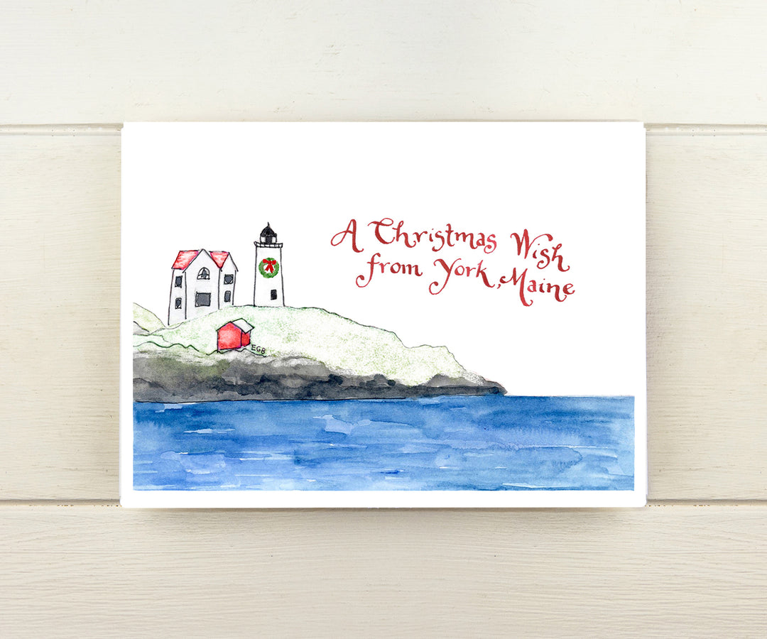 York, Maine Holiday Card