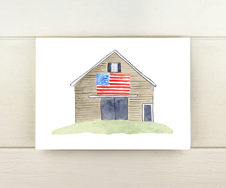 American Barn Card