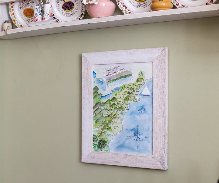 Map of Appalachian Trail