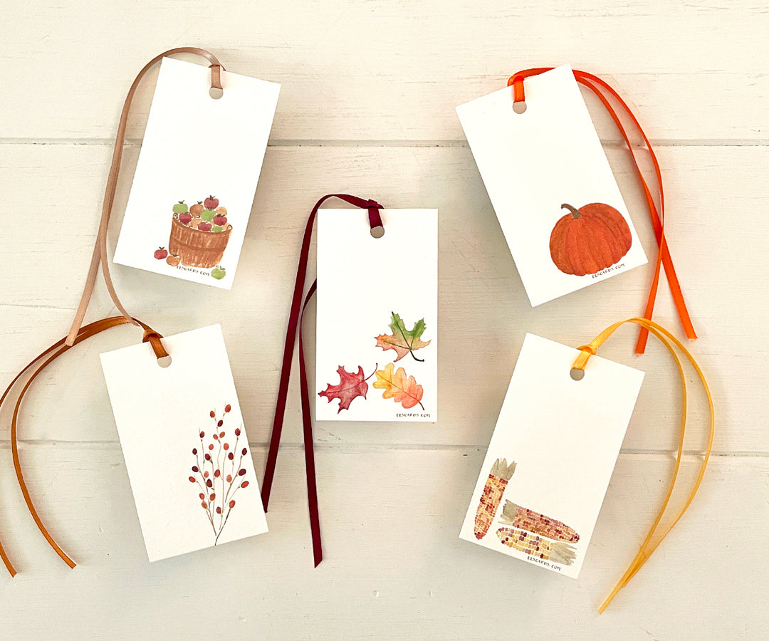 Signs of Autumn Gift Tags