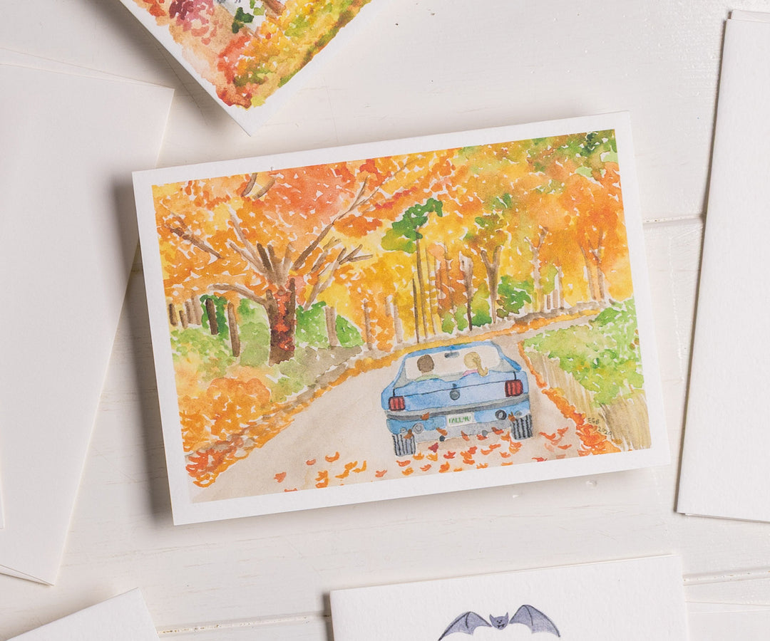 Autumn Drive Card