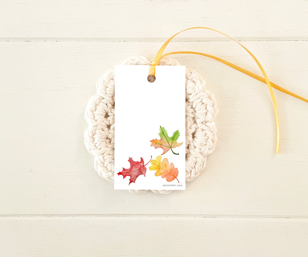 Autumn Leaves Gift Tags