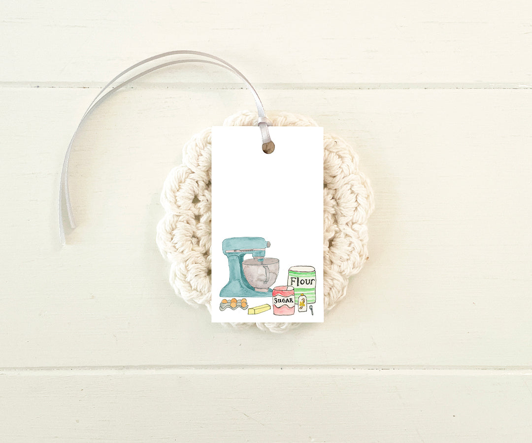 Baking Ingredients Gift Tags