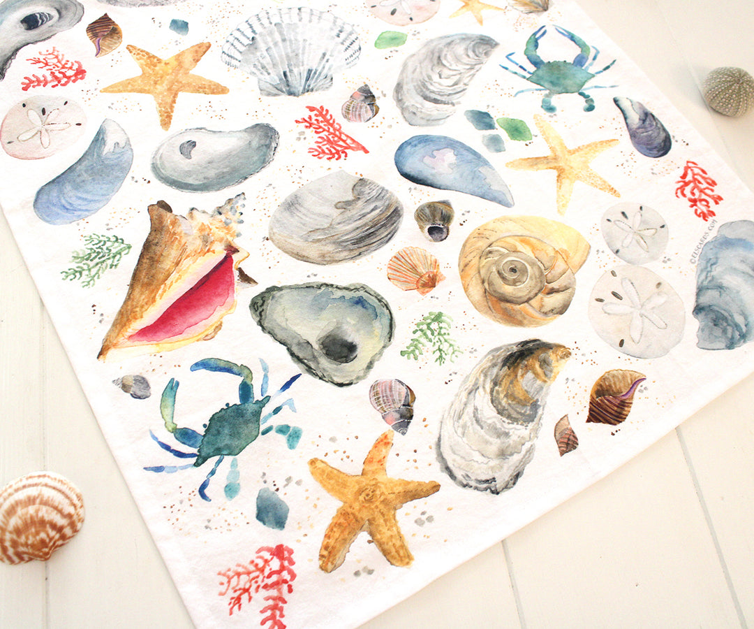 Beach Treasures towel