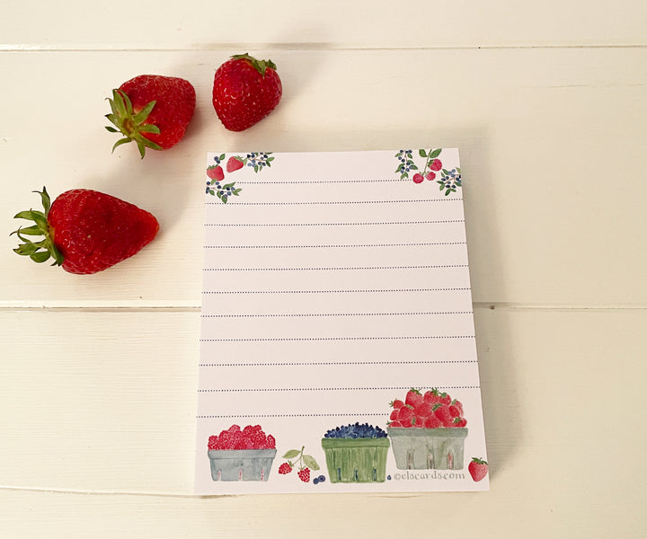 Mini Mixed Berries Notepad
