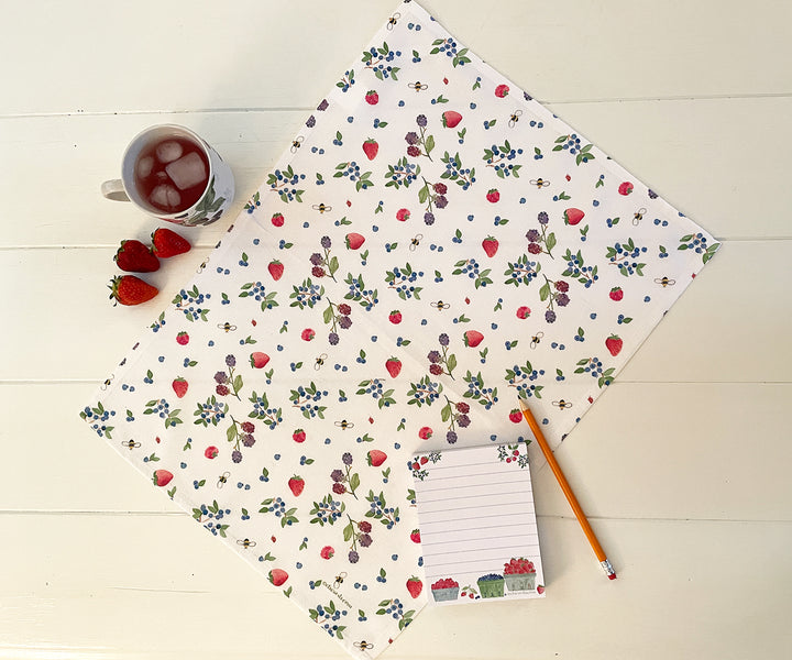 Mixed Berries Tea Towel