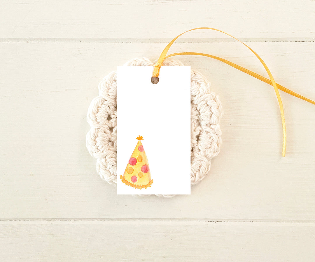 Birthday Big Hat Gift Tags