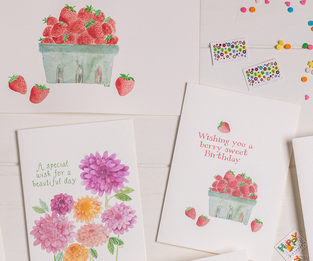 Berry Sweet Birthday Card