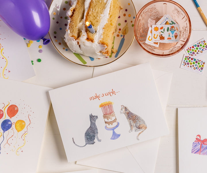 Cats Birthday Card