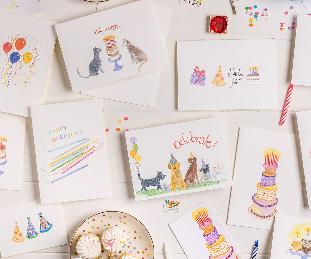 Dogs Birthday Celebrate Card