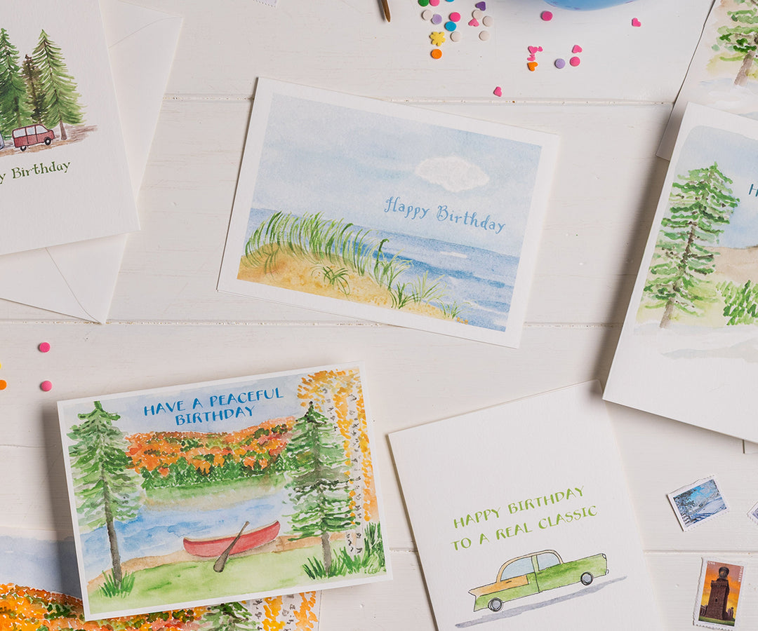 Dunes Birthday Card