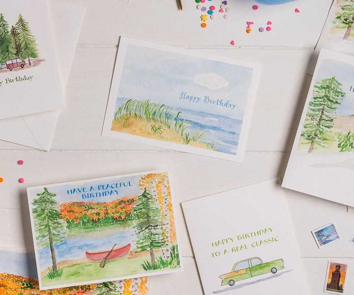 Dunes Birthday Card
