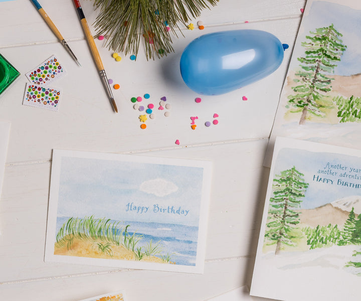 Dunes Birthday Card