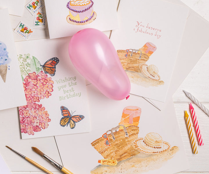 Monarch Butterflies Birthday Card