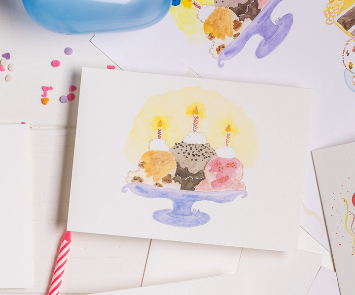 Birthday Sundae Card