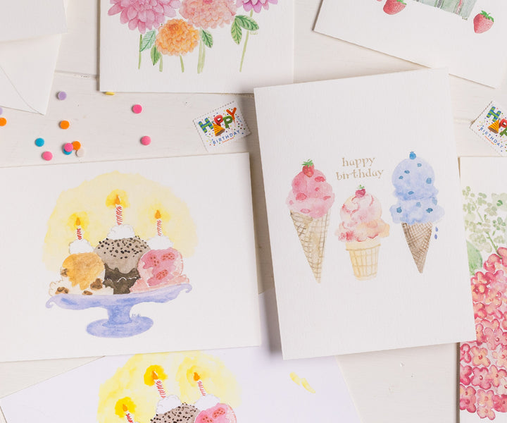 Birthday Sundae Card