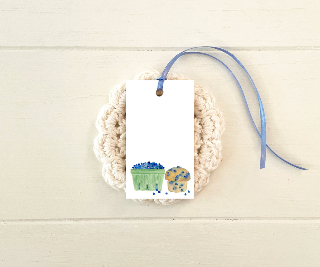 Blueberry Muffin Gift Tags