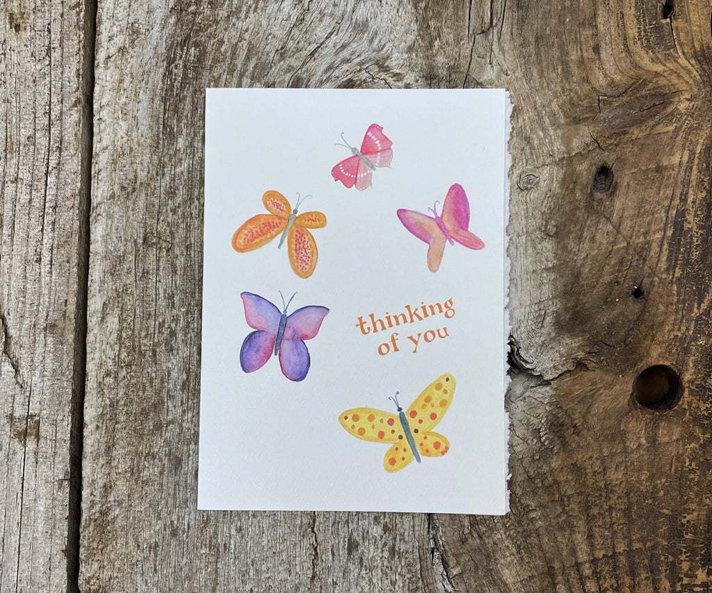 Butterflies mother's day card
