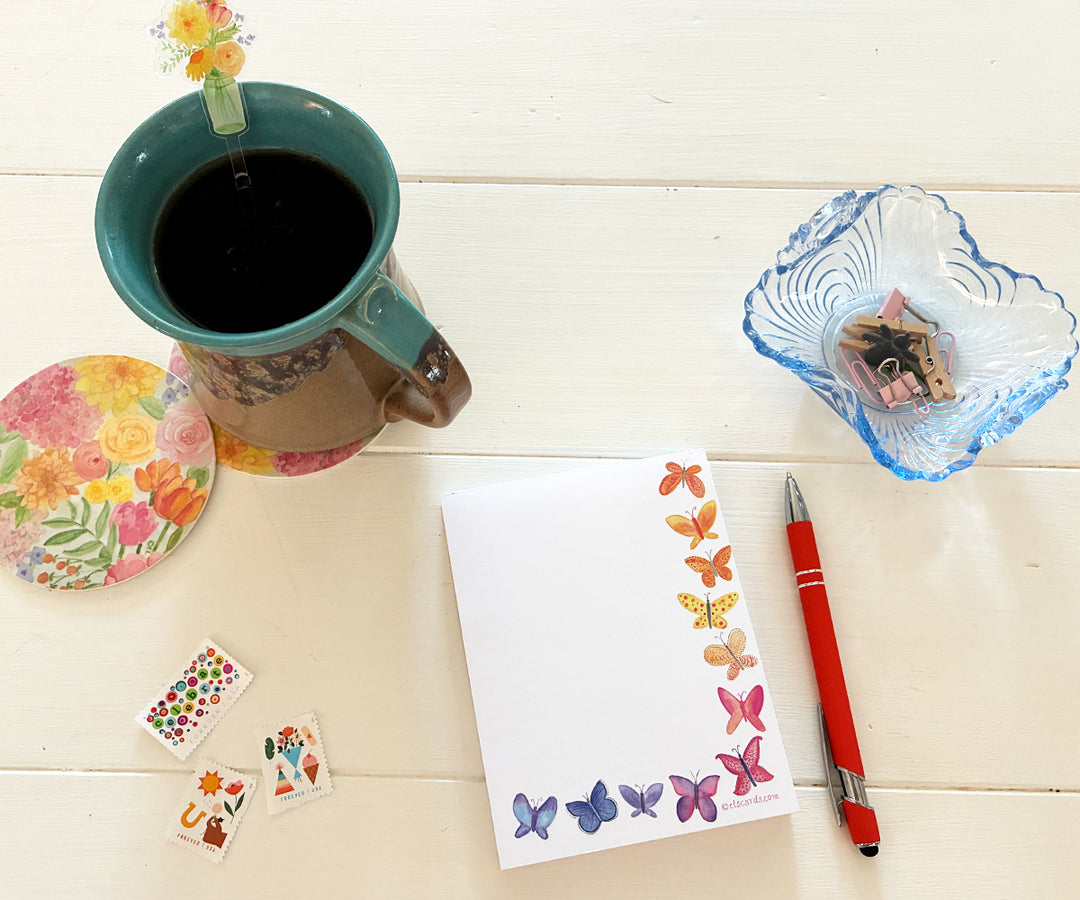 Mini Butterflies Notepad