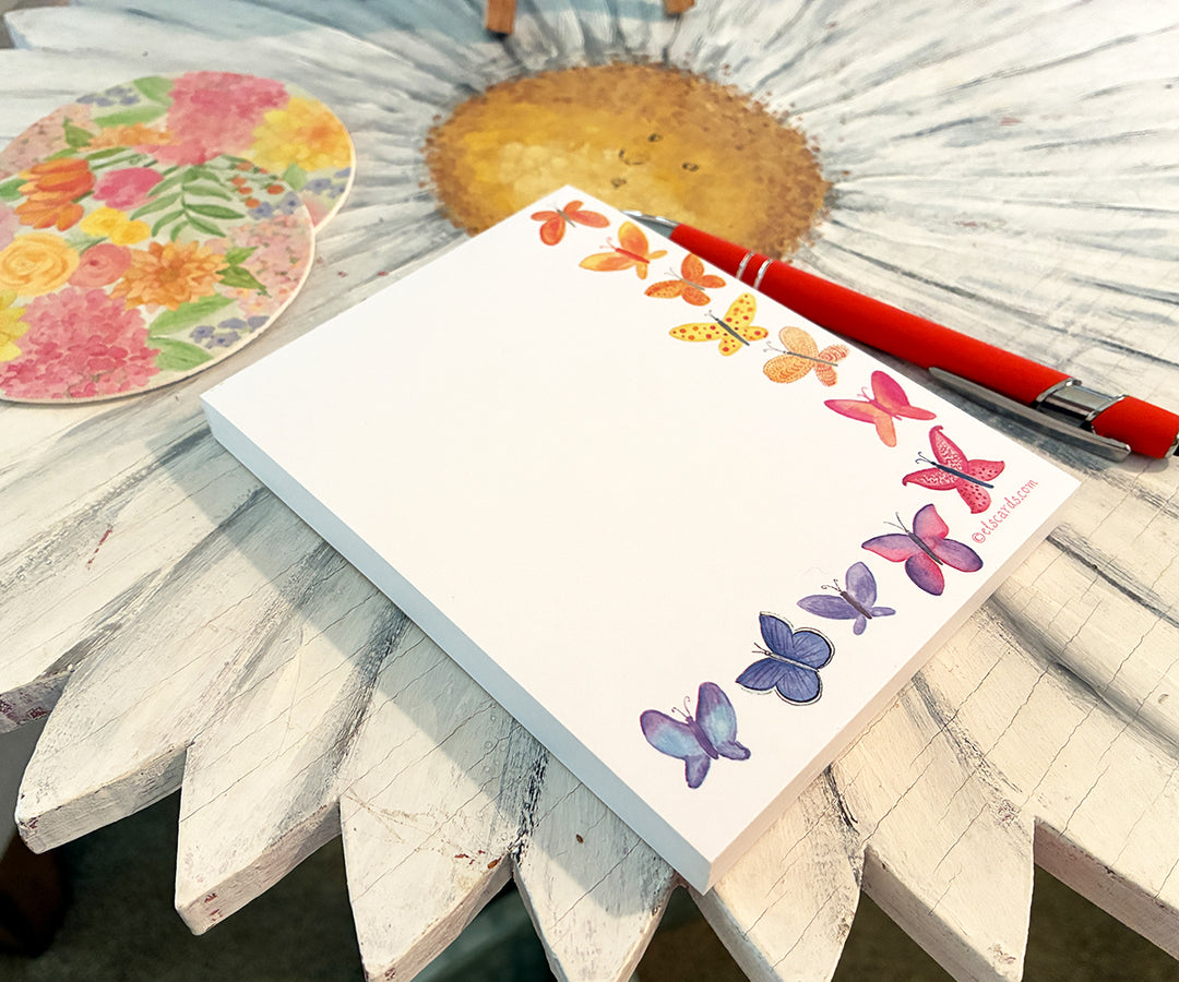 Mini Butterflies Notepad