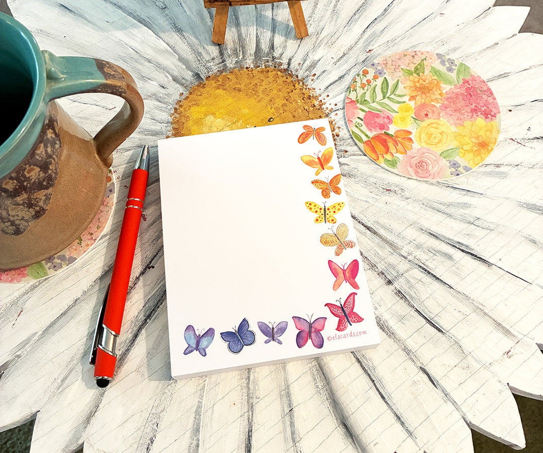 Mini Butterflies Notepad