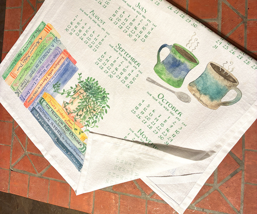 2026 Calendar Tea Towel