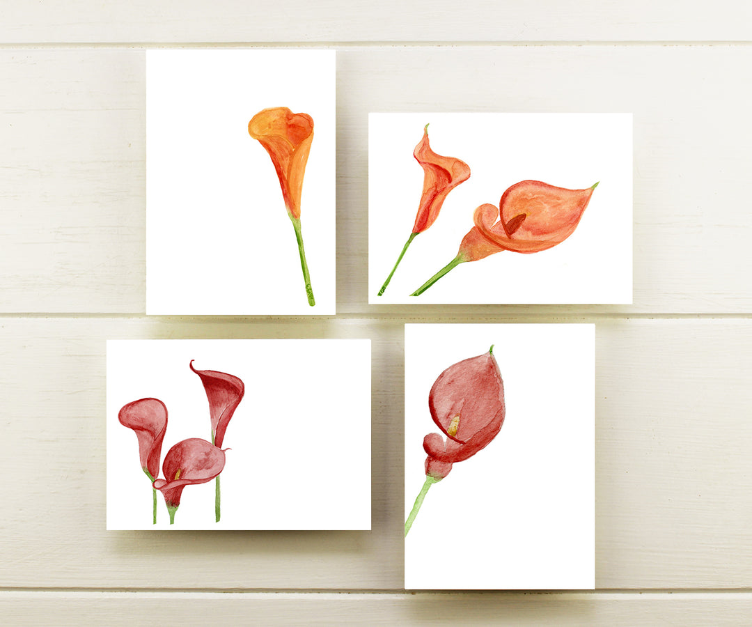 Mixed Calla Lilies notes