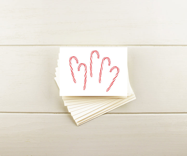 Candy Canes Holiday Notes