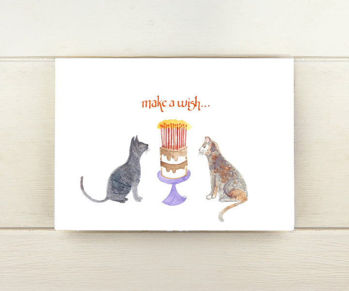 Cats Birthday Card